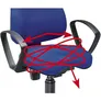 Topstar Operator-Drehstuhl BALANCE 400, Body Balance Tec®, royalblau