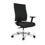Topstar Bürodrehstuhl PROFI STAR 15, ergonomische Rückenlehne, schwarz