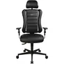 Topstar Bürodrehstuhl SITNESS RS, inkl. Kopfstütze und Armlehnen, schwarz