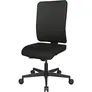 eurokraft pro Bürodrehstuhl V1, Rückenlehne gepolstert, schwarz