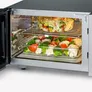 Severin MW 7777 Mikrowelle mit Grill- und Heißluftfunktion