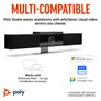 Poly Studio USB-Video-Bar - Passend für Huddle- und mittelgroße Meetingräume