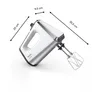 Krups 3Mix 9000 GN9121 Handmixer weiß / silber