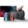 Nintendo Switch Konsole mit verbesserter Akkuleistung rot blau