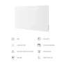 Hombli smartes Infrarot Heizpanel Glas 600W