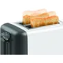 Bosch TAT3P421DE Kompakt Toaster, DesignLine, weiß /schwarz