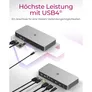 Raidsonic ICY BOX 10-in-1 USB4® Docking 8K/4K/2xHDMI/USB 3.2 (IB-DK2880-C41)