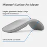 Microsoft Surface Arc Mouse Platingrau CZV-00002