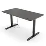 Yaasa Desk Pro 2 - 140x75cm - Dunkelgrau/Schwarz
