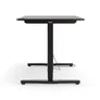 Yaasa Desk Pro 2 - 140x75cm - Dunkelgrau/Schwarz