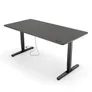 Yaasa Desk Pro 2 - 160x80cm - Dunkelgrau/Schwarz
