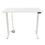 Yaasa elektrisch höhenverstellbarer Schreibtisch Desk Essential 140x80cm - Weiss