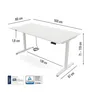 Yaasa Desk Essential 160x80cm - Weiss