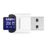 Samsung PRO Plus 256 GB microSDXC-Speicherkarte (2023) mit USB-Adapter