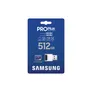 Samsung PRO Plus 512 GB microSDXC-Speicherkarte (2023) mit USB-Adapter