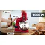 Bosch MUM5X720 Universal-Küchenmaschine mit Waage rot/silber