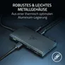 RAZER USB-C Dock - Schwarz - 4K, 2xUSB-C, 4xUSB-A, Ethernet, HDMI, 3,5mm Klinke