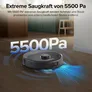 Roborock Q8 Max  Saugroboter Lidar Kartierung WLAN Wischfunktion schwarz