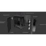 MSI MPG Velox 100R MIDI Tower Gaming Gehäuse, Echtglas Seitenfenster RGB Schwarz