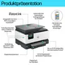 HP OfficeJet Pro 9120e Drucker Scanner Kopierer Fax LAN WLAN Instant Ink