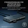 RAZER USB-C Dock - Mercury - 4K, 2xUSB-C, 4xUSB-A, Ethernet, HDMI, 3,5mm Klinke