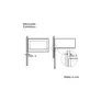 Siemens BF525LMS0 iQ500 Einbau-Mikrowelle 20 Liter 800 Watt Edelstahl