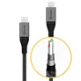 ALOGIC Super Ultra USB 2.0 USB-C-auf-USB-C-Kabel 1,5m grau