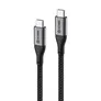 ALOGIC Super Ultra USB 2.0 USB-C-auf-USB-C-Kabel 1,5m grau