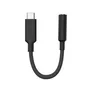 ALOGIC Elements Pro USB-C auf 3,5mm Audio Adapter 10cm schwarz