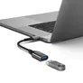 ALOGIC Super Ultra USB 3.1 USB-C auf USB-A Adapter 15cm grau