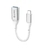 ALOGIC Super Ultra USB 3.1 USB-C auf USB-A Adapter 15cm silber
