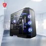 MSI MAG Pano M100R PZ Midi Tower Gaming Gehäuse, Echtglas Seitenfenster, Schwarz