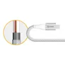 ALOGIC Super Ultra USB 2.0 USB-C auf USB-A Kabel 30cm silber