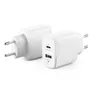 ALOGIC 2-Port 32W Rapid-Power USB-C GaN-Wandladegerät weiß