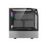 AZZA SANCTUM CSAZ-810 Gaming ATX Tower, Aluminium Rahmen mit Glasfenster RGB