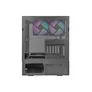 AZZA SANCTUM CSAZ-810 Gaming ATX Tower, Aluminium Rahmen mit Glasfenster RGB