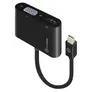 ALOGIC 2-in-1-Mini DisplayPort auf HDMI/VGA-Adapter Stecker auf 2 Buchsen