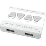 ASUS TUF GAMING TF120 ARGB Gehäuselüfter, 3er Set, white 120 mm, PWM