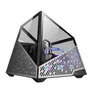 AZZA MESA CSAZ-811 Gaming ATX Tower, Aluminium Rahmen mit Glasfenster RGB