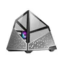 AZZA MESA CSAZ-811 Gaming ATX Tower, Aluminium Rahmen mit Glasfenster RGB