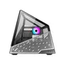 AZZA MESA CSAZ-811 Gaming ATX Tower, Aluminium Rahmen mit Glasfenster RGB
