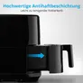 Medion MD 11750 Life P10 XL Duo-Heißluftfritteuse 6,8 l, schwarz