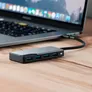 ALOGIC USB-C Fusion SWIFT 4-in-1 Hub  Space Grey