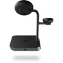 Zens Aluminium Series 3 in 1 Magnetic Wireless Office Charger Pro 3 Qi2 schwarz