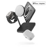 Zens Aluminium Series 4 in 1 Wireless MagSafe Charger + Watch - schwarz