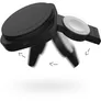 Zens Travel Series 2 in 1 Magnetic Wireless Charger Pro 2 + Watch Qi2 schwarz