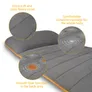 Medisana MM 825 Massagematte grau