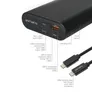4smarts Powerbank Enterprise 2 20000mAh 130W  QC3.0 - schwarz
