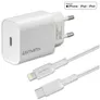 4smarts Schnelllade-Set 20W mit 1,5m Lightning Kabel f. iPhone