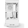 HYTE Y40 Snow White ATX Midi Tower Gaming Gehäuse weiß, Seitenfenster